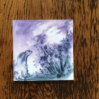 Moon Gazing Hare-Moonrise-Hare-exmoor