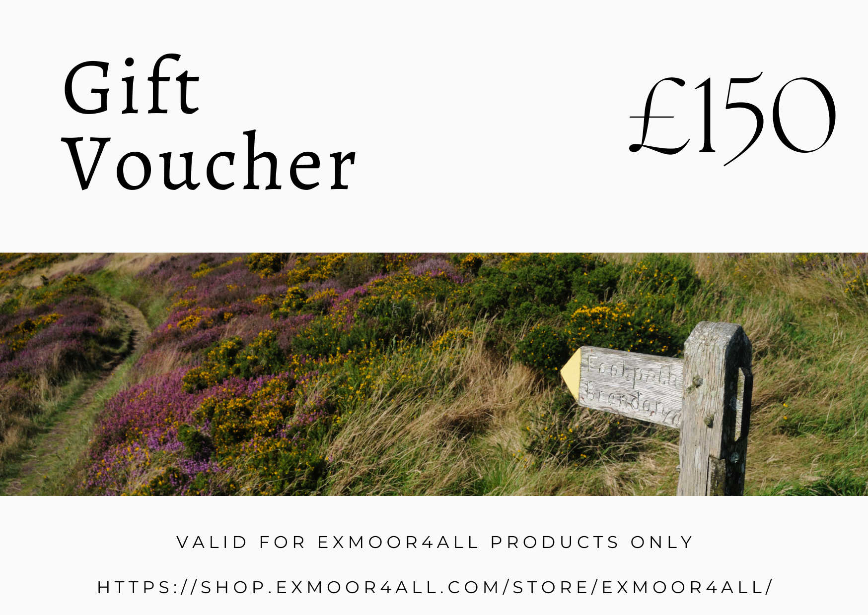 Exmoor4all Gift Card - Image 4
